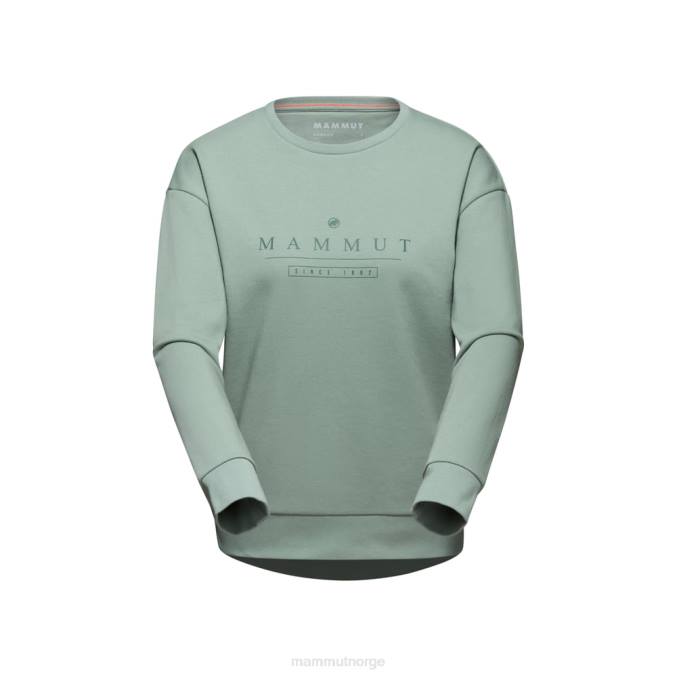 Mammut klær kvinner core ml logo med rund hals jade 8L8B213