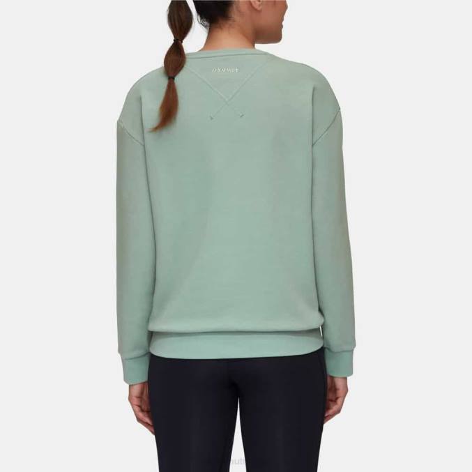 Mammut klær kvinner core ml logo med rund hals jade 8L8B213