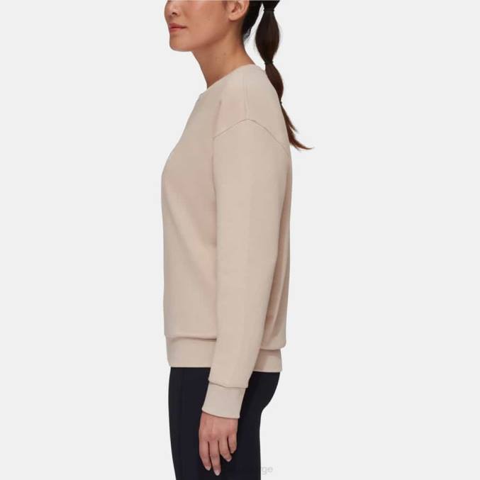 Mammut klær kvinner core ml logo med rund hals savanne 8L8B1035