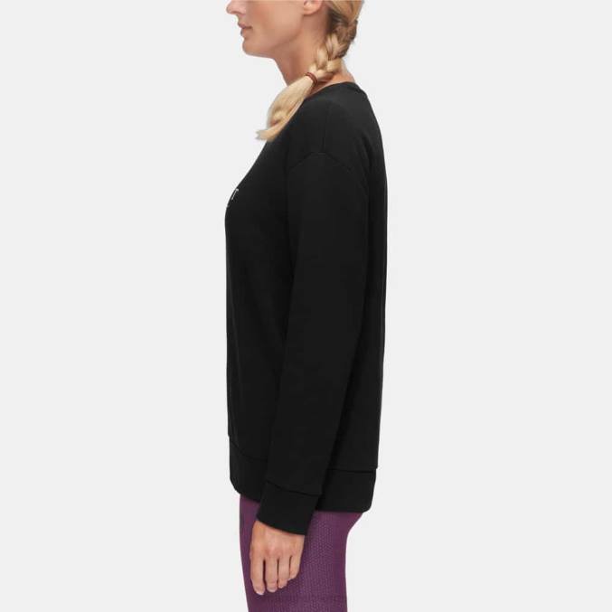 Mammut klær kvinner core ml logo med rund hals svart 8L8B1033