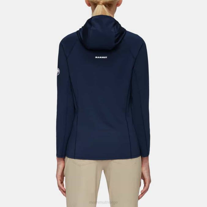 Mammut klær kvinner selun fl sun hettegenser marine 8L8B6