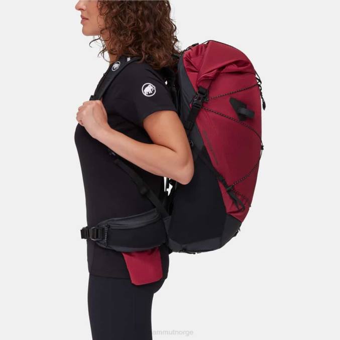 Mammut utstyr kvinner ducan ryggrad 28-35 blod rød-svart 8L8B561