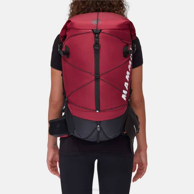 Mammut utstyr kvinner ducan ryggrad 28-35 blod rød-svart 8L8B561