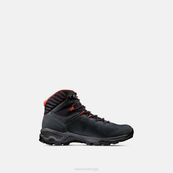 Mammut fottøy menn kvikksølv iv mid gtx svart-glødende rød 8L8B1256