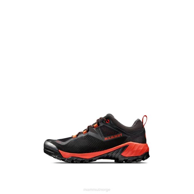 Mammut fottøy menn sapuen lav gtx svart-glødende rød 8L8B1230