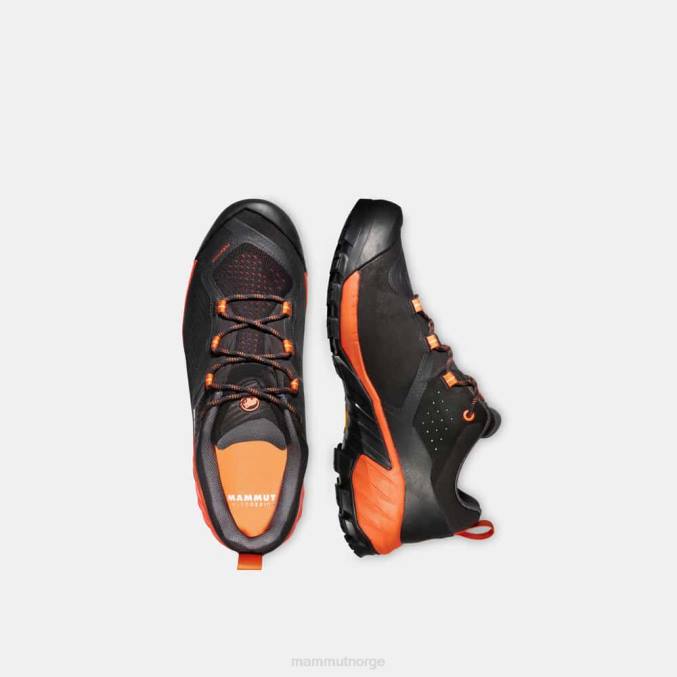 Mammut fottøy menn sapuen lav gtx svart-glødende rød 8L8B1230
