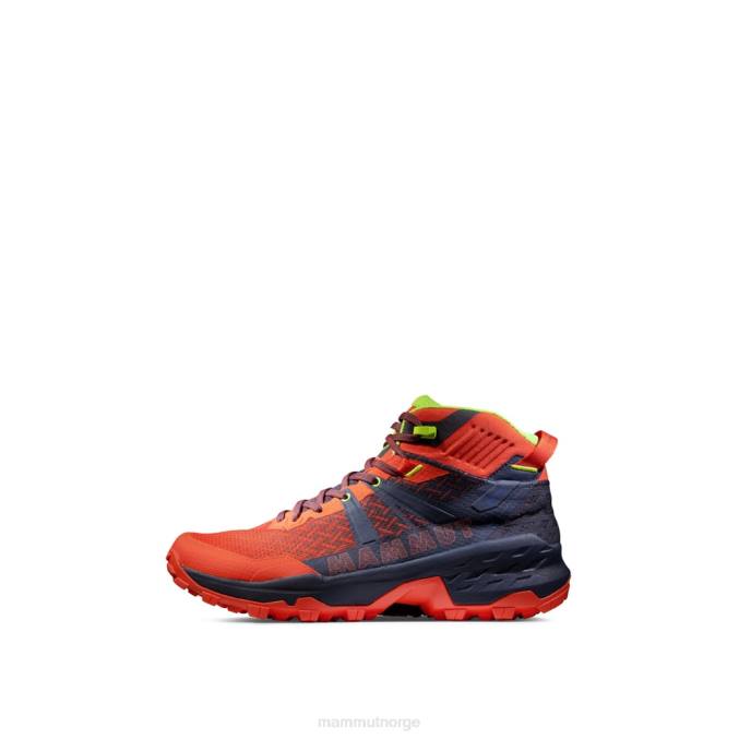 Mammut fottøy menn sertig ii mid gtx varm rød-marin 8L8B1228