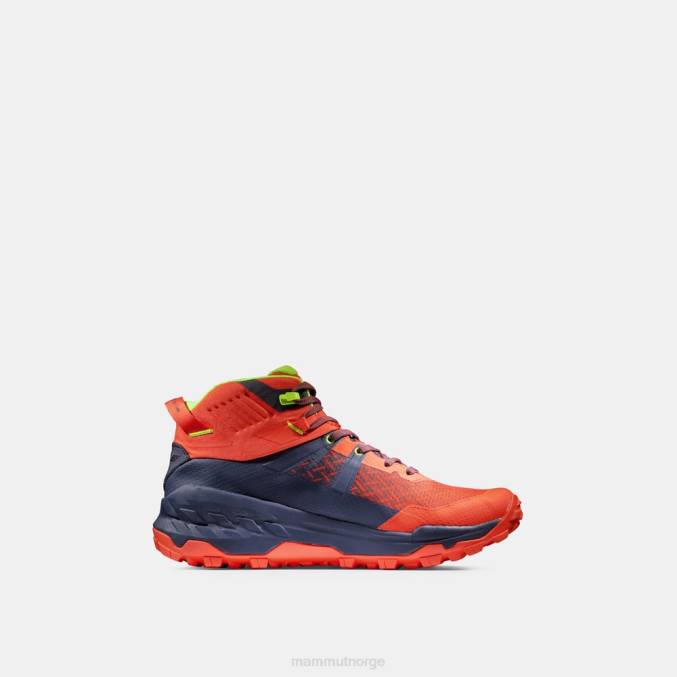Mammut fottøy menn sertig ii mid gtx varm rød-marin 8L8B1228