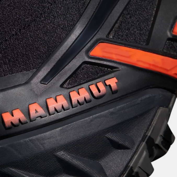 Mammut fottøy menn aegility pro mid dt svart-levende oransje 8L8B320