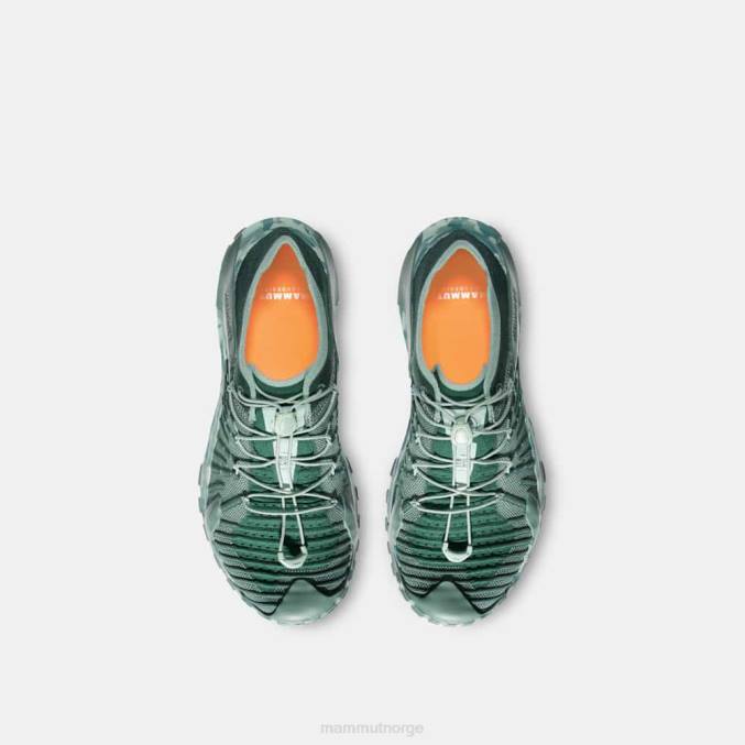 Mammut fottøy menn hueco knit ii lav mørk jade-jade 8L8B1244