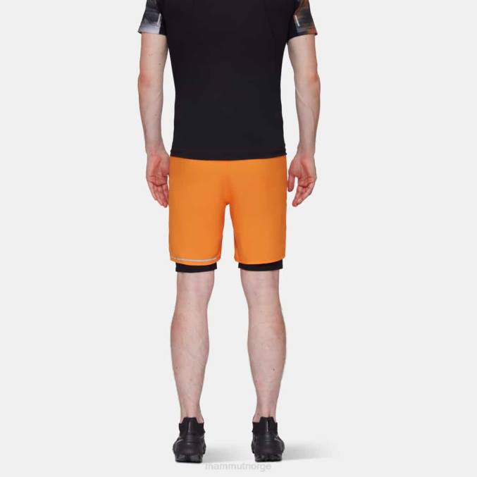 Mammut klær menn aenergy tr 2 i 1 shorts mørk mandarin-svart 8L8B974