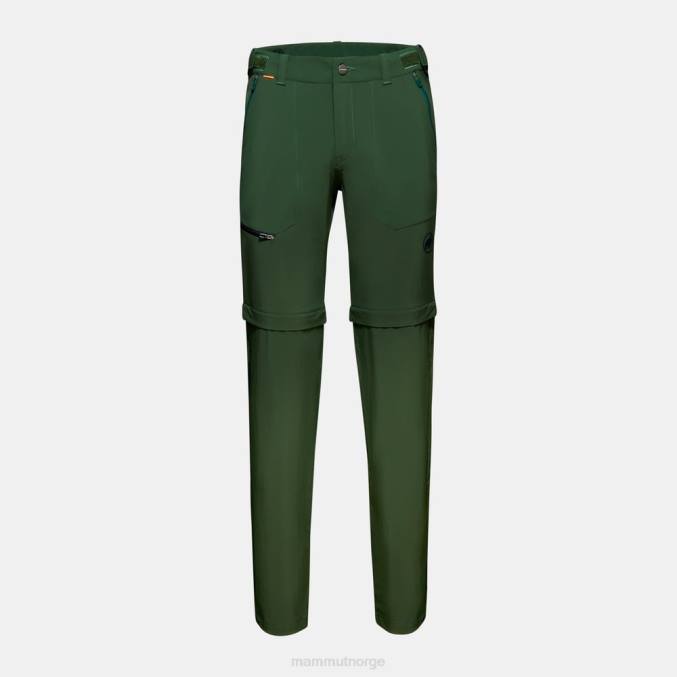 Mammut klær menn runbold zip off bukser skog 8L8B1122