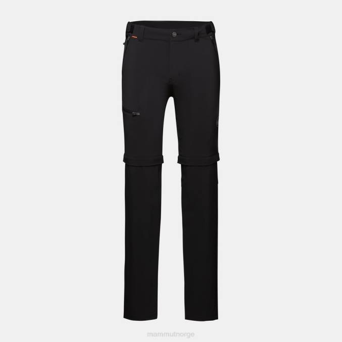 Mammut klær menn runbold zip off bukser svart 8L8B265