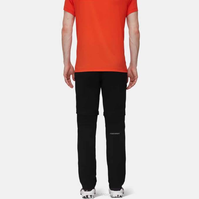 Mammut klær menn runbold zip off bukser svart 8L8B265