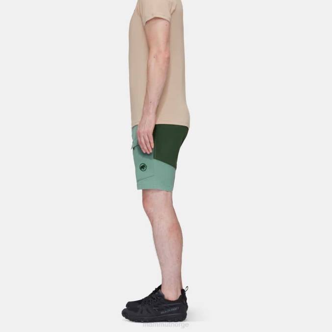 Mammut klær menn zinal hybridshorts mørke jade-tre 8L8B779