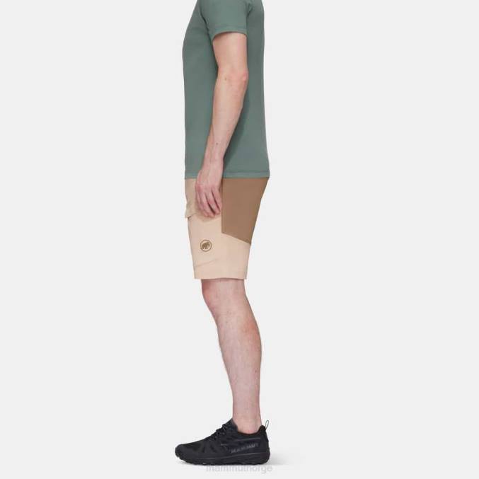 Mammut klær menn zinal hybridshorts savanne-mørk sand 8L8B778