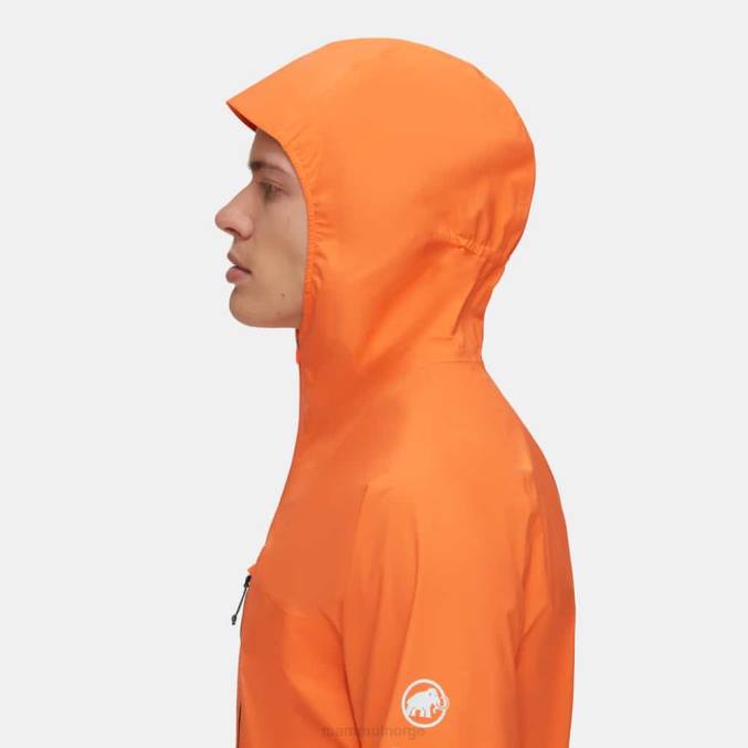 Mammut klær menn aenergy tr hs hettejakke mørk mandarin 8L8B12