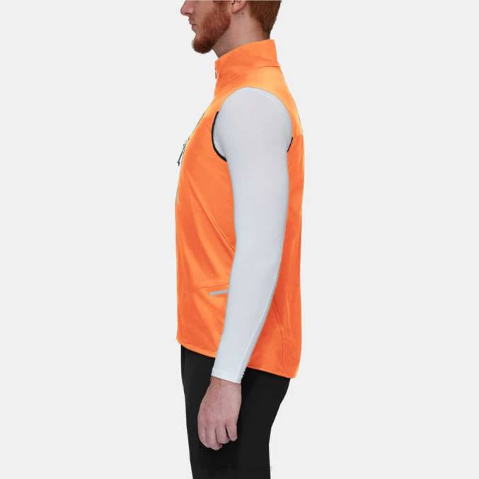 Mammut klær menn aenergy tr wb hybridvest mørk mandarin-svart 8L8B668