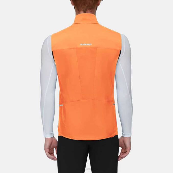 Mammut klær menn aenergy tr wb hybridvest mørk mandarin-svart 8L8B668