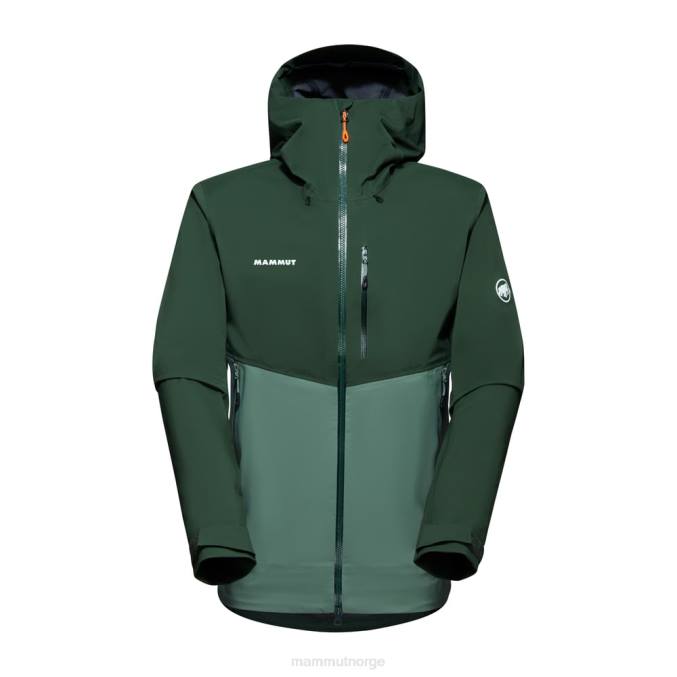 Mammut klær menn alto guide hs hettejakke mørke jade-tre 8L8B698