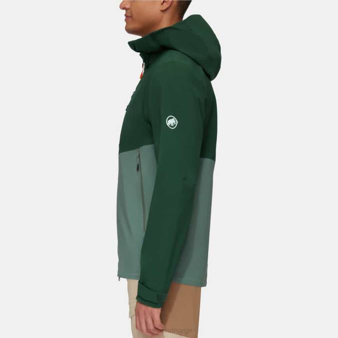 Mammut klær menn alto guide hs hettejakke mørke jade-tre 8L8B698