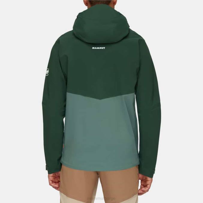 Mammut klær menn alto guide hs hettejakke mørke jade-tre 8L8B698