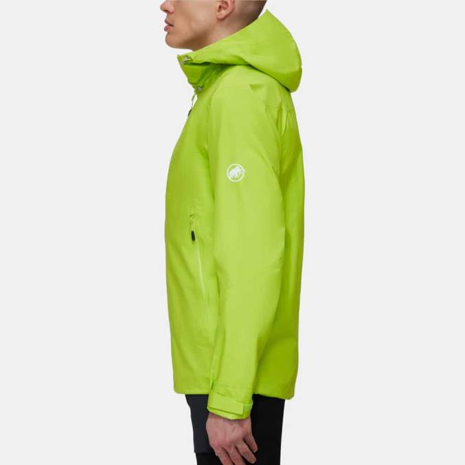 Mammut klær menn convey tour hs hettejakke høylime 8L8B68