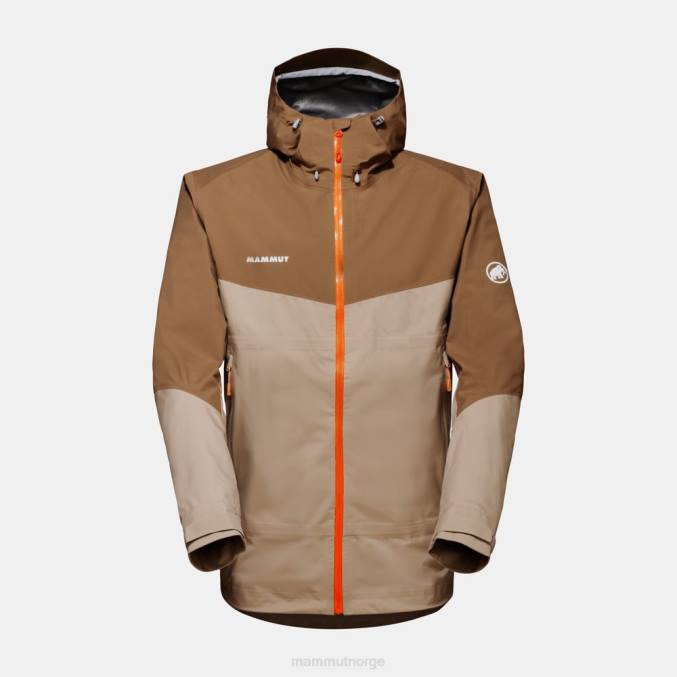 Mammut klær menn convey tour hs hettejakke safari-mørk sand 8L8B750