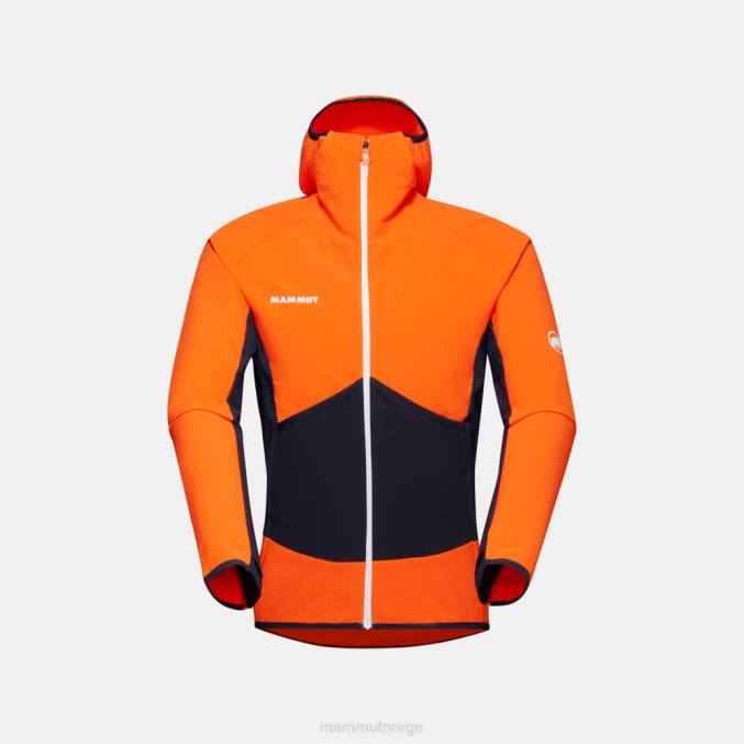 Mammut klær menn eiger speed ml hybrid hettejakke arumita-natt 8L8B92