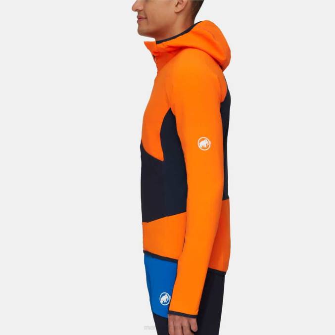 Mammut klær menn eiger speed ml hybrid hettejakke arumita-natt 8L8B92