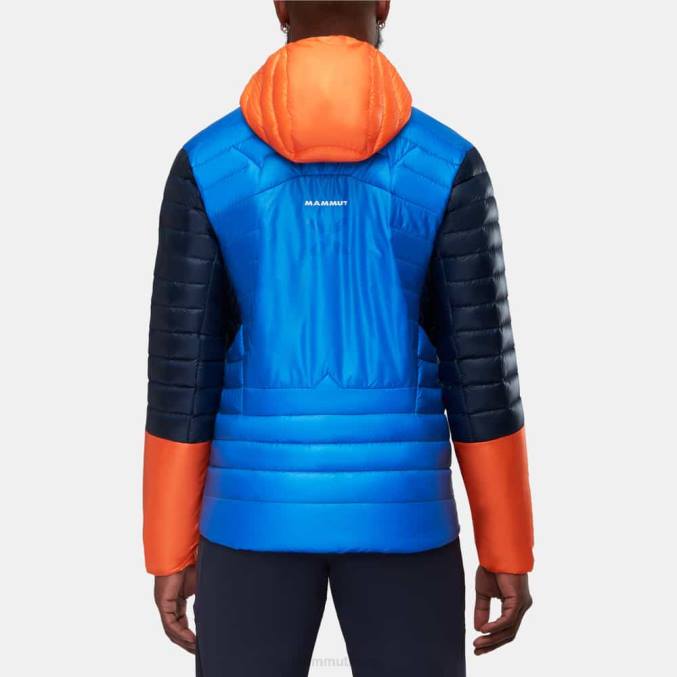 Mammut klær menn eigerjoch avansert i hettejakke azurit-natt 8L8B80