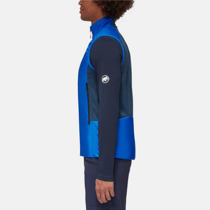 Mammut klær menn eigerjoch i hybridvest azurit-natt 8L8B720
