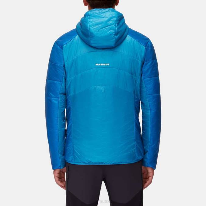 Mammut klær menn eigerjoch light i hettejakke tarn-azurit 8L8B8