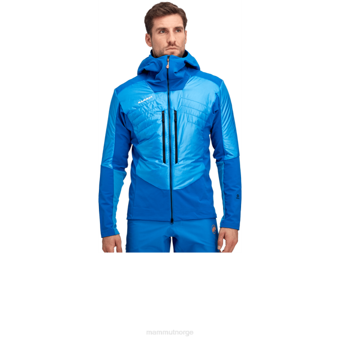 Mammut klær menn eisfeld so hybrid hettejakke azurit 8L8B685