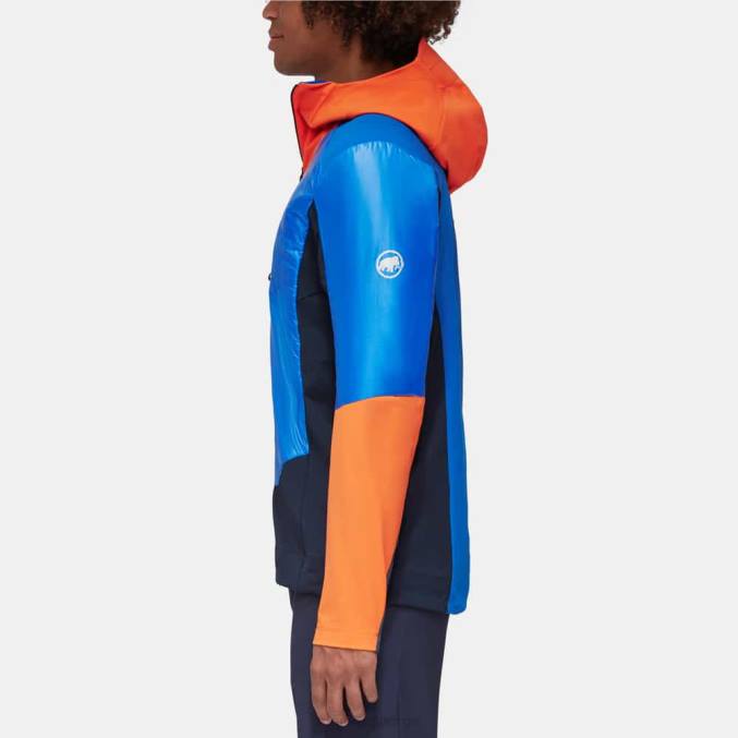 Mammut klær menn eisfeld so hybrid hettejakke azurit-natt 8L8B28