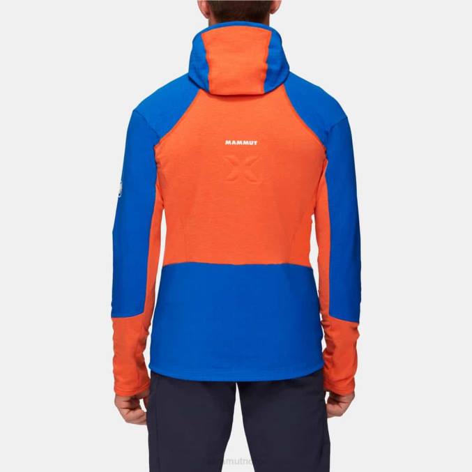 Mammut klær menn eiswand advanced ml hettejakke arumita-azurit 8L8B967