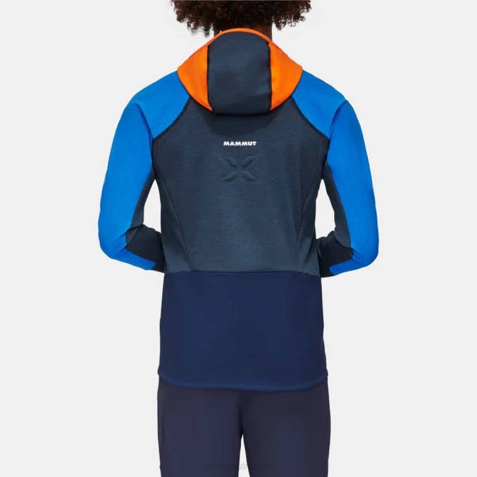 Mammut klær menn eiswand advanced ml hettejakke natt-azurit 8L8B969