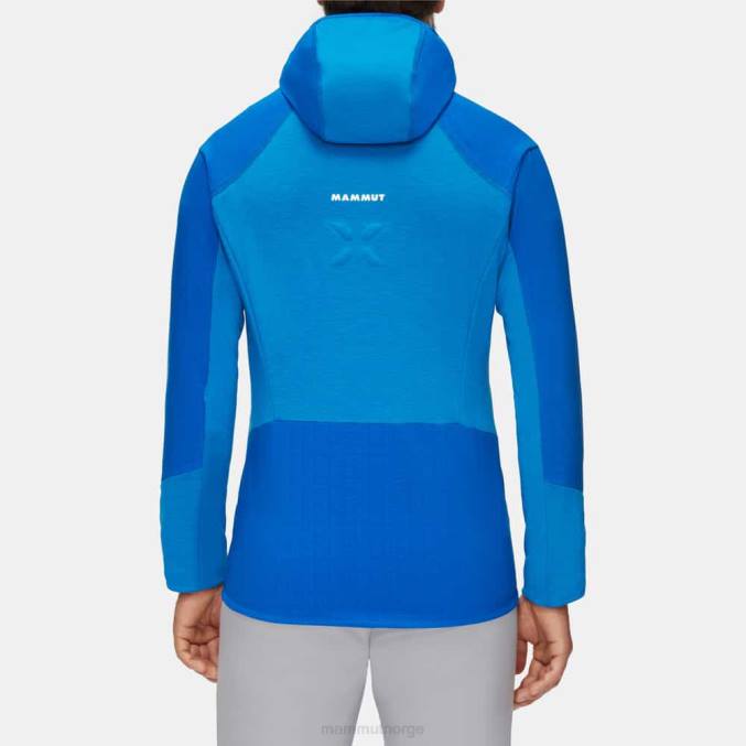 Mammut klær menn eiswand advanced ml hettejakke tarn-azurit 8L8B968