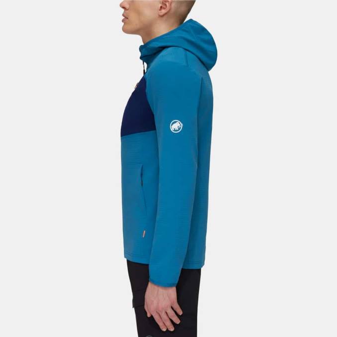 Mammut klær menn madris light ml hettejakke dyp is 8L8B647