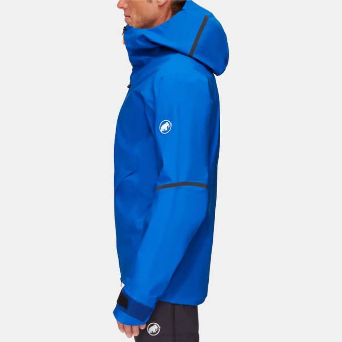 Mammut klær menn nordwand advanced hs hettejakke azurit 8L8B703