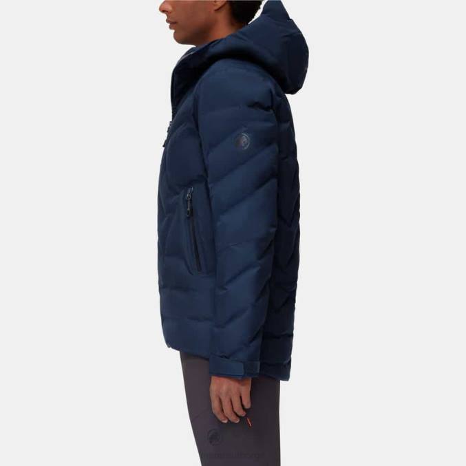 Mammut klær menn photics hs termo-hettejakke marine 8L8B707