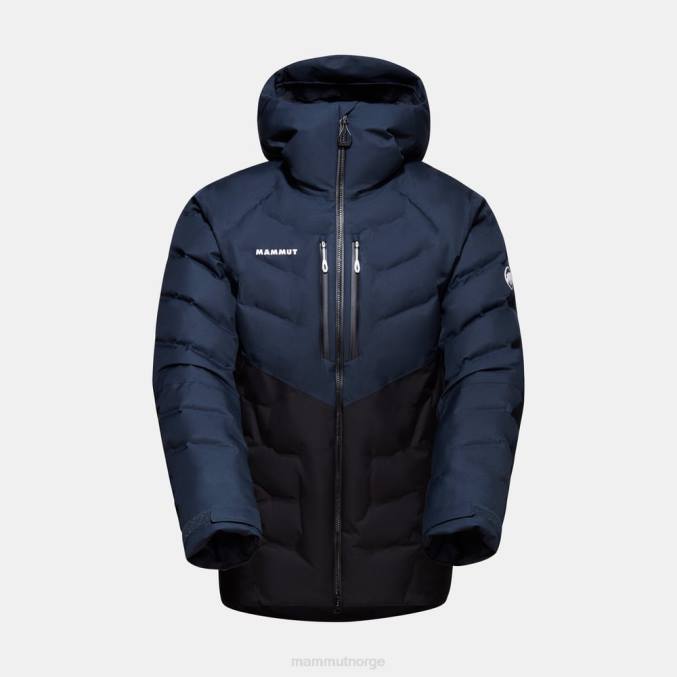 Mammut klær menn photics ski hs termo-hettejakke svart-marin 8L8B689