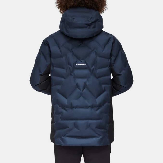 Mammut klær menn photics ski hs termo-hettejakke svart-marin 8L8B689