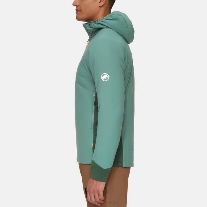 Mammut klær menn rim light i flex hettejakke mørke jade-tre 8L8B76