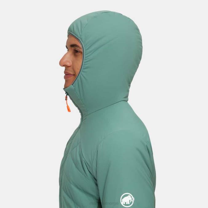 Mammut klær menn rim light i flex hettejakke mørke jade-tre 8L8B76