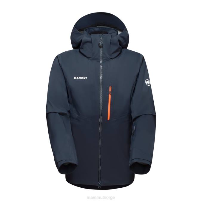 Mammut klær menn stoney hs jakke marine levende oransje 8L8B752