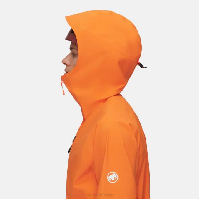 Mammut klær menn taiss hs hettejakke mørk mandarin 8L8B33
