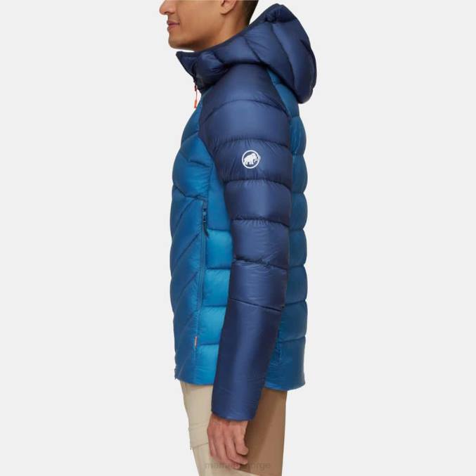 Mammut klær menn taiss i hettejakke dyp is-marin 8L8B670