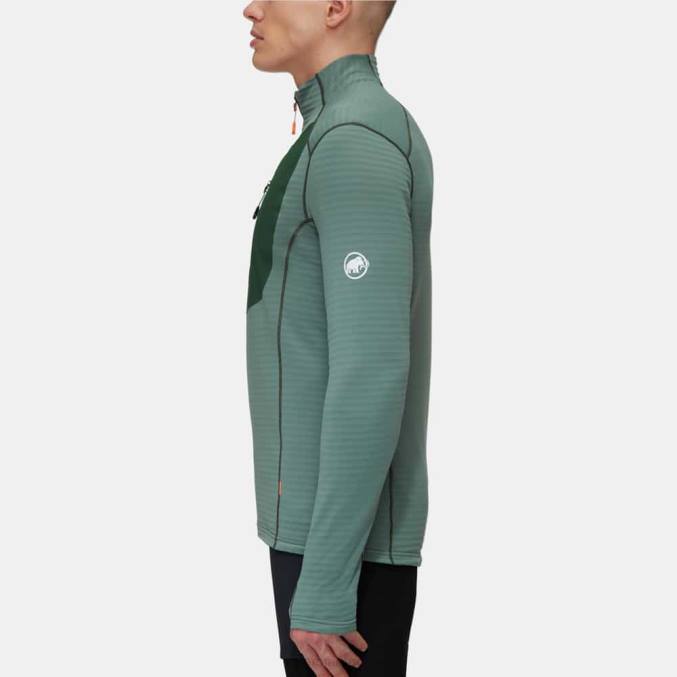 Mammut klær menn taiss light ml jakke mørke jade-tre 8L8B158