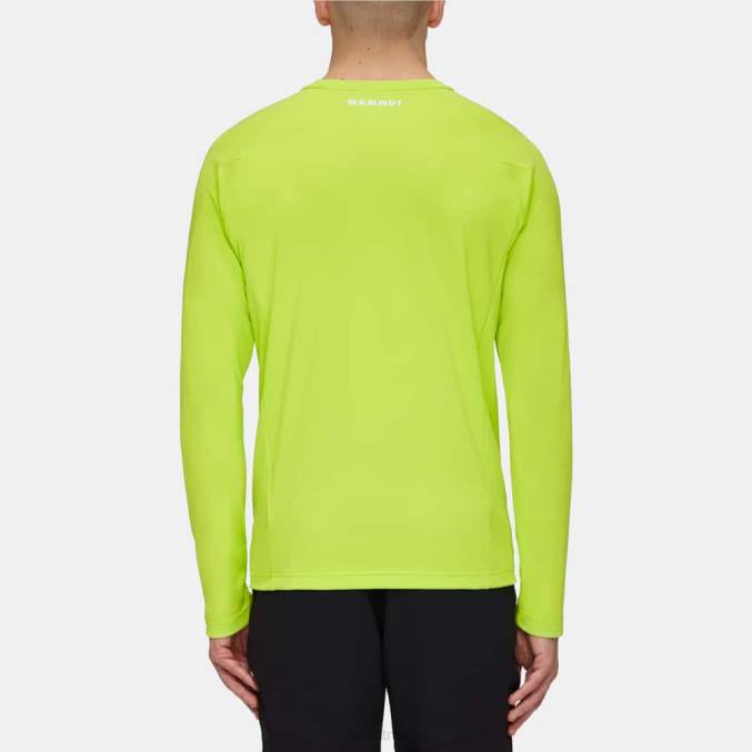 Mammut klær menn aegility fl longsleeve høylime 8L8B1129